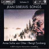 Sibelius: Songs Vol 3 / Anne Sofie von Otter, Bengt Forsberg