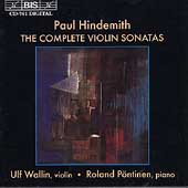 Hindemith: The Complete Violin Sonatas / Wallin, Poentinen