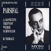 Wagner: Parsifal / Moralt, Treptow, Weber, Konetzi, et al