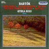 Bartok: 3 Burlesques, Allegro Barbaro, etc / Gyula Kiss