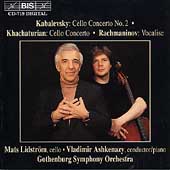 Kabalevsky, Khachaturian: Cello Concertos / Lidstroem, et al