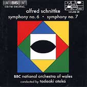 Schnittke: Symphonies no 6 & 7 / Otaka, BBC NO of Wales