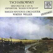 Tchaikovsky: Symphony no 4, Romeo & Juliet Overture / Weller