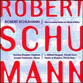 Schumann: Complete Works for Winds and Piano Schumann: Complete Works for Winds and Piano