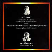 Mozart: Symphonies Nos 40 & 41; Beethoven / Peter Tiboris Mozart: Symphonies Nos 40 & 41; Beethoven / Peter Tiboris
