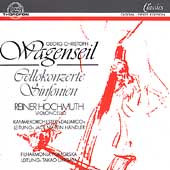 Wagenseil: Cellokonzerte, Sinfonien / Reiner Hochmuth(vc), Jack Martin Handler(cond), Pomeranian Philharmonic Orchestra, etc