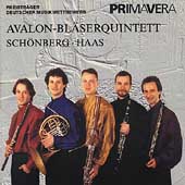 Schoenberg, Haas: Wind Quintets / Avalon Wind Quintet