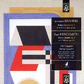 Brahms, Hindemith: String Quartets / Gaggini String Quartet Brahms, Hindemith: String Quartets / Gaggini String Quartet