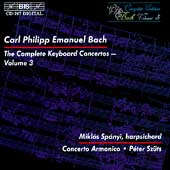 C.P.E. Bach: Complete Keyboard Concertos Vol 3 / Spanyi C.P.E. Bach: Complete Keyboard Concertos Vol 3 / Spanyi