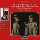 Gluck: Iphigenie in Aulis / Boehm, Borkh, Ludwig, Berry, etc Gluck: Iphigenie in Aulis / Boehm, Borkh, Ludwig, Berry, etc