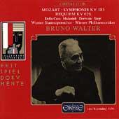 Mozart: Symphonie KV 183, Requiem KV 626 / Bruno Walter