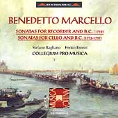 Marcello: Sonatas for Recorder, Sonatas for Cello / Bagliano