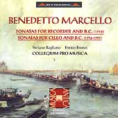 Marcello: Sonatas for Recorder, Sonatas for Cello / Bagliano Marcello: Sonatas for Recorder, Sonatas for Cello / Bagliano