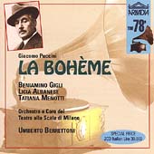 The 78s - Puccini: La Boheme / Berrettoni, Gigli, Albanese The 78s - Puccini: La Boheme / Berrettoni, Gigli, Albanese