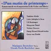 D'un matin de printemps / Boettcher, Trede-Boettcher D'un matin de printemps / Boettcher, Trede-Boettcher