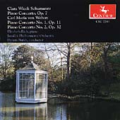 C. Schumann, Weber: Piano Concertos / Rich, Burkh