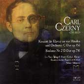 Czerny: Concerto, Symphony no 2 / Liu, Goebel, Athinaeos Czerny: Concerto, Symphony no 2 / Liu, Goebel, Athinaeos
