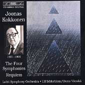 Kokkonen: The Four Symphonies, Requiem, etc / Vaenskae, et al