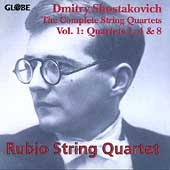 Shostakovich: Complete String Quartets Vol 1 / Rubio Quartet Shostakovich: Complete String Quartets Vol 1 / Rubio Quartet