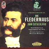 J. Strauss: Die Fledermaus / Bonynge, Sutherland, et al