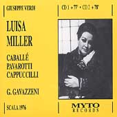 Verdi: Luisa Miller / Gavazzeni, Caballe, Pavarotti, et al