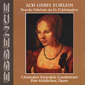 Ach Liebes Elselein - German Folksongs / Kleinstuck, et al