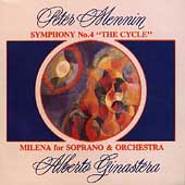 Mennin: Symphony no 4;  Ginastera: Milena / Brian Priestman
