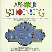 Schoenberg: Concerto for String Quartet, String Trio