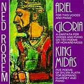 Rorem: Ariel, Gloria, King Midas / Rorem, Curtin, et al