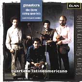 Ginastera: The 3 String Quartets / Cuarteto Latinoamericano