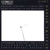 Saeverud Vol 2 -  Bassoon Concerto, etc / Ronnes, Dmitriev