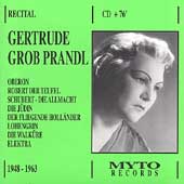 Weber, Wagner, Strauss, et al / Gertrude Grob-Prandl Weber, Wagner, Strauss, et al / Gertrude Grob-Prandl