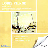 Vierne: Spleens et DUresses, etc / Delunsch, Icart, et al Vierne: Spleens et DUresses, etc / Delunsch, Icart, et al