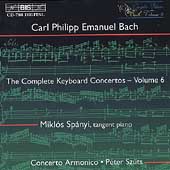 C.P.E. Bach: Complete Keyboard Concertos Vol 6 / Spanyi
