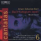 Bach: Cantatas Vol 6 / Suzuki, Bach Collegium Japan