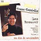 Brouwer: The Complete Guitar Works Vol 1 / Costas Cotsiolis