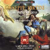 Tartini: Violin Concertos Vol 2 /Guglielmo, L'Arte dell'Arco