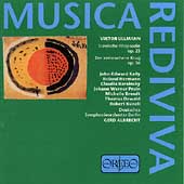 Musica Rediviva - Ullmann: Der Zerbrochene Krug, etc Musica Rediviva - Ullmann: Der Zerbrochene Krug, etc