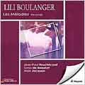 Boulanger: Les Melodies / Fouchecourt, de Beaufort, Jacquon