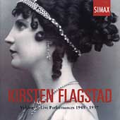 Kirsten Flagstad Vol 3 - Live Performances 1948-1957 Kirsten Flagstad Vol 3 - Live Performances 1948-1957