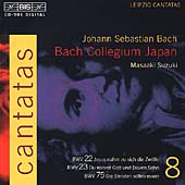 Bach: Cantatas Vol 8 / Suzuki, Bach Collegium Japan