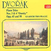 Dvorak: Piano Trios no 3 & 4 / Guarneri Trio Prague Dvorak: Piano Trios no 3 & 4 / Guarneri Trio Prague