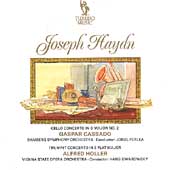 Haydn: Cello Concerto, Trumpet Concerto / Cassado, Holler