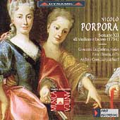 Porpora: Twelve Sonatas for Violin / Guglielmo, Bosna, Coen