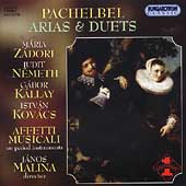 Pachelbel: Arias and Duets / Malina, Z dori, NＮeth, et al