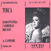 Puccini: Tosca / Campori, Kabaivanska, Carreras, Bruson