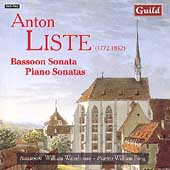 Liste: Bassoon Sonata, Piano Sonatas / Waterhouse, Fong Liste: Bassoon Sonata, Piano Sonatas / Waterhouse, Fong