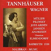 Wagner: Tannhaeuser / Elmendorff, Bayreuth, Mueller, et al