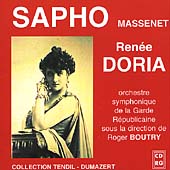 Massenet: Sapho / Boutry, Doria, La Garde Republicaine