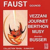 Gounod: Faust / Busser, Vezzani, Journet, Berthon, et al